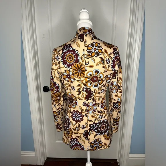 VINTAGE DOLCE &  GABANA FLORAL BLAZER JACKET - Picture 3 of 6